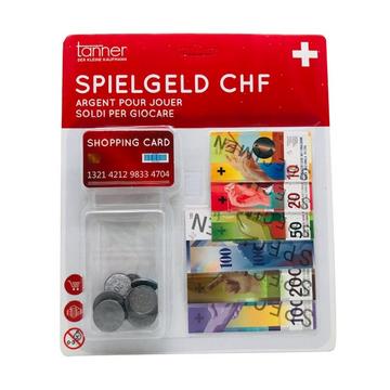 Euro + CHF Spielgeldkarte