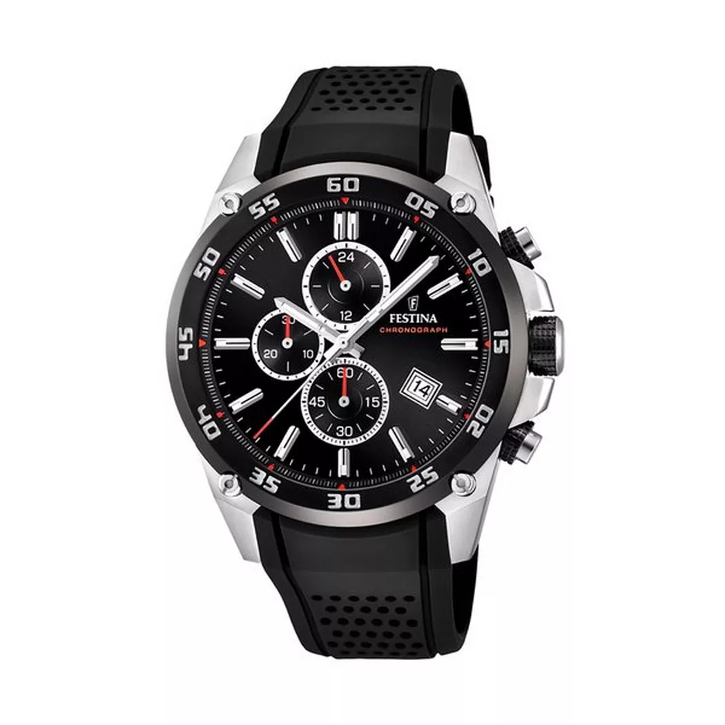 Festina - Chronograph Uhr, The Originals, 47mm, Black