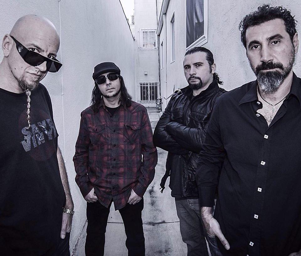 System of a Down official press photo, 2014