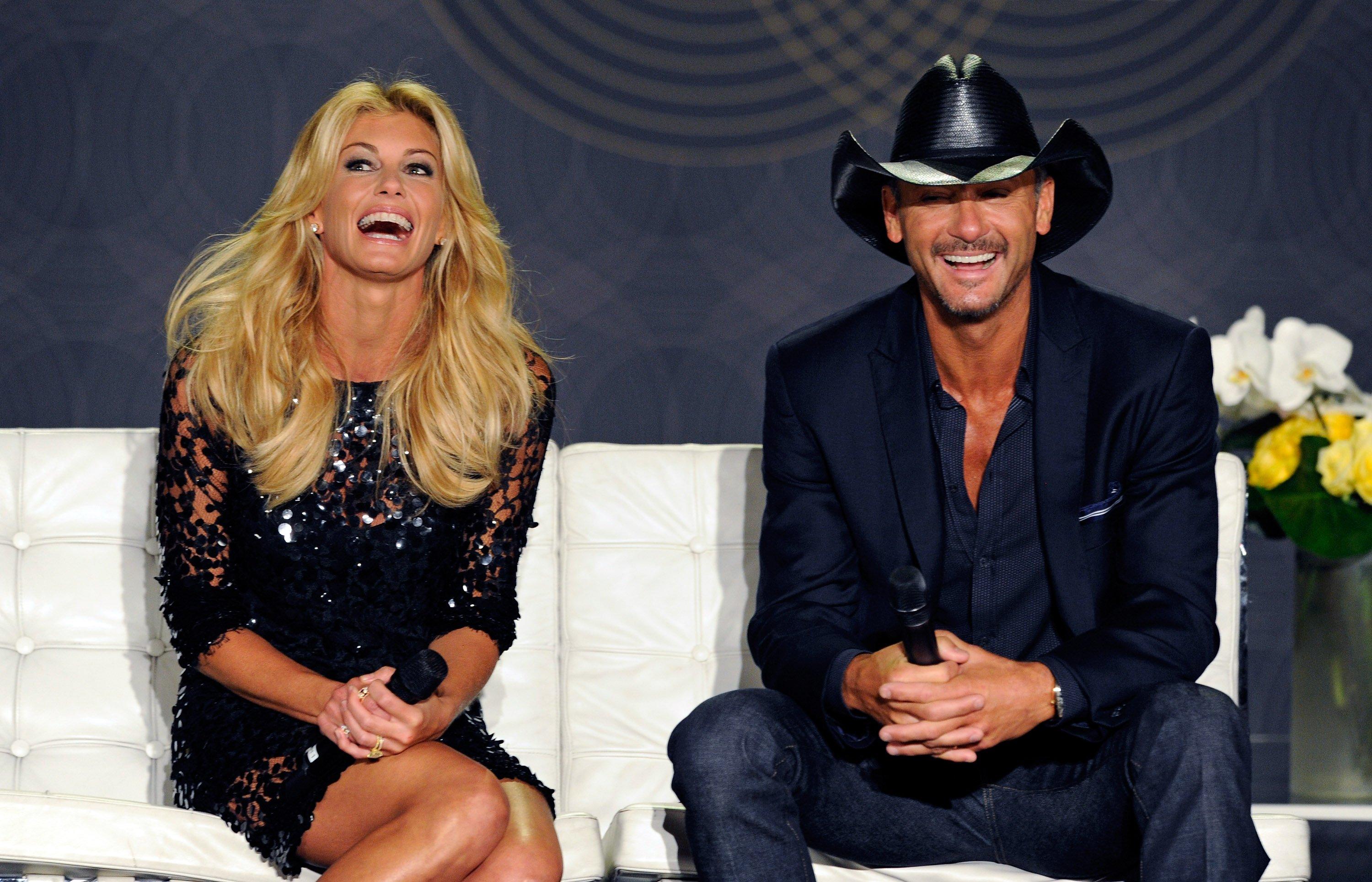 The Week In Music Tim McGraw And Faith Hill Lets Make Love In Vegas picture photo