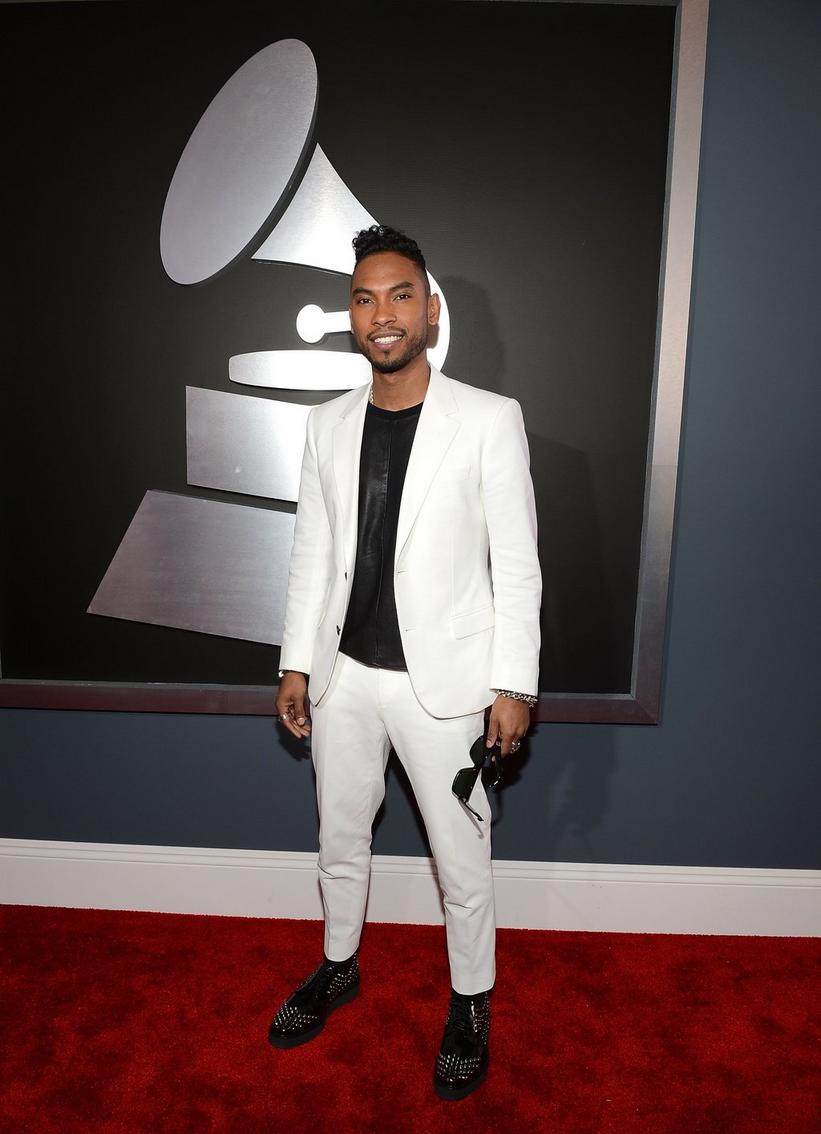Miguel In The GRAMMY Winner's Circle