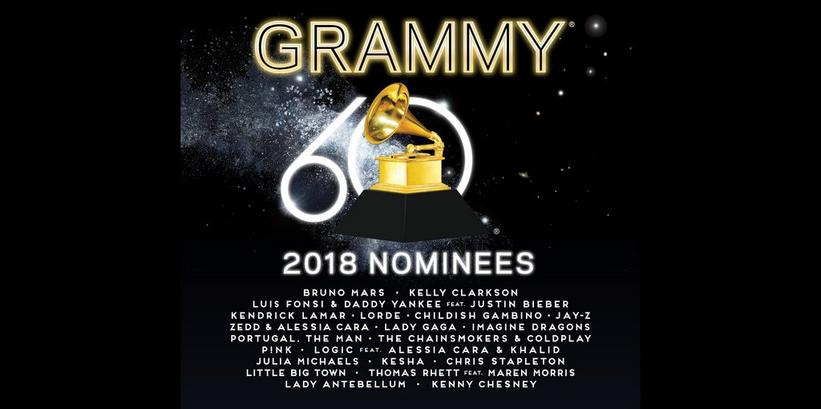 '2018 GRAMMY Nominees' Album, Featuring 21 Hits, Available Now