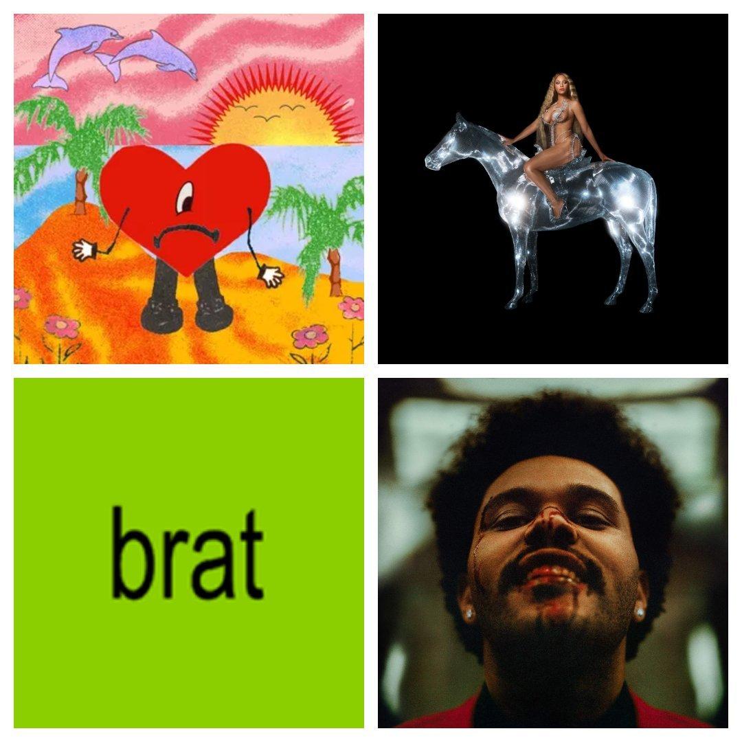 2020s Album Covers Collage