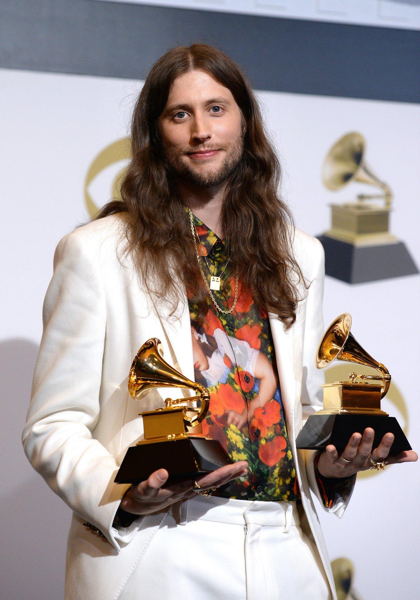 Photo of GRAMMY statues at the 61st GRAMMY Awards in 2019