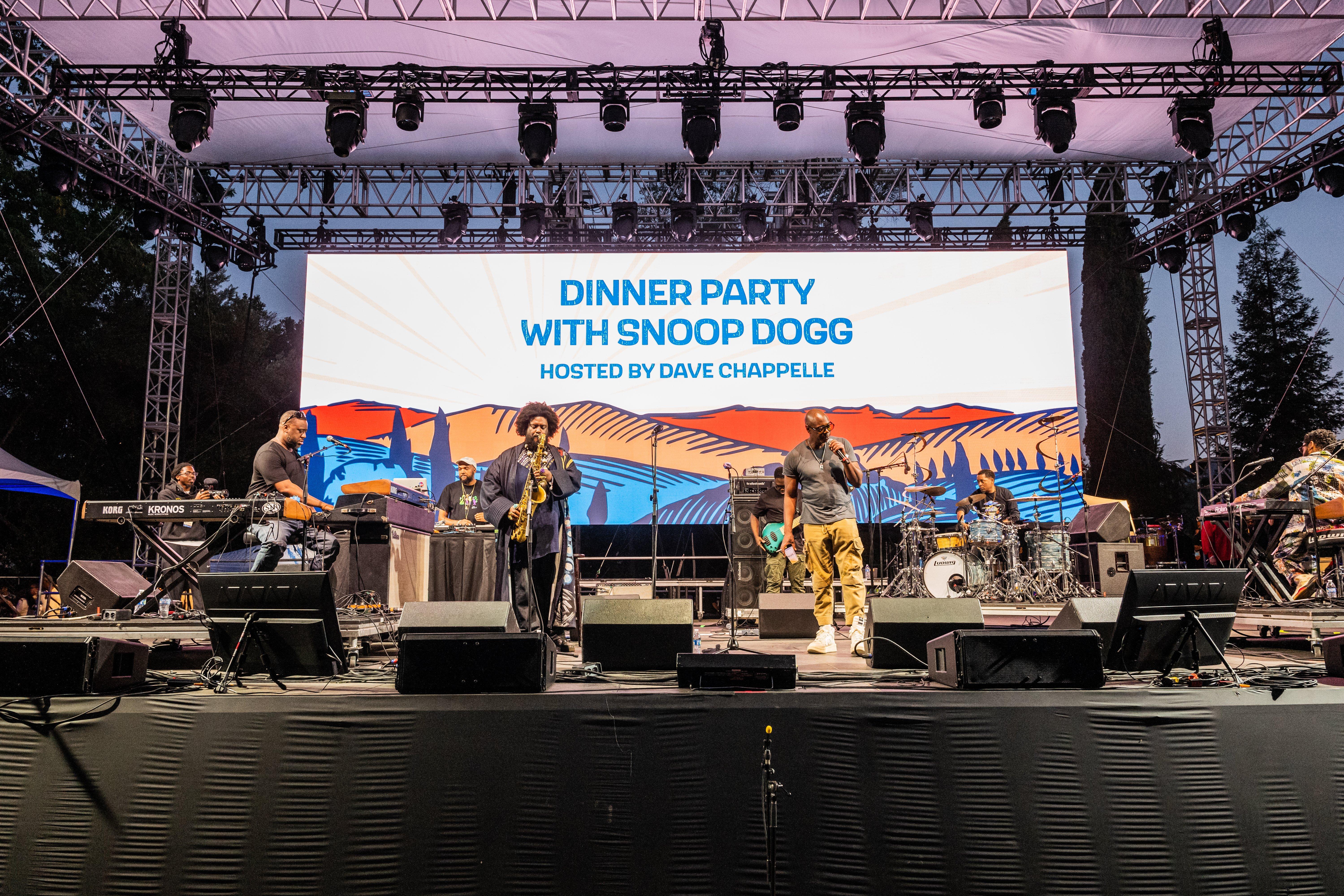 Dinner Party, a jazz/hip-hop hybrid supergroup, perform at the Blue Note Jazz Festival