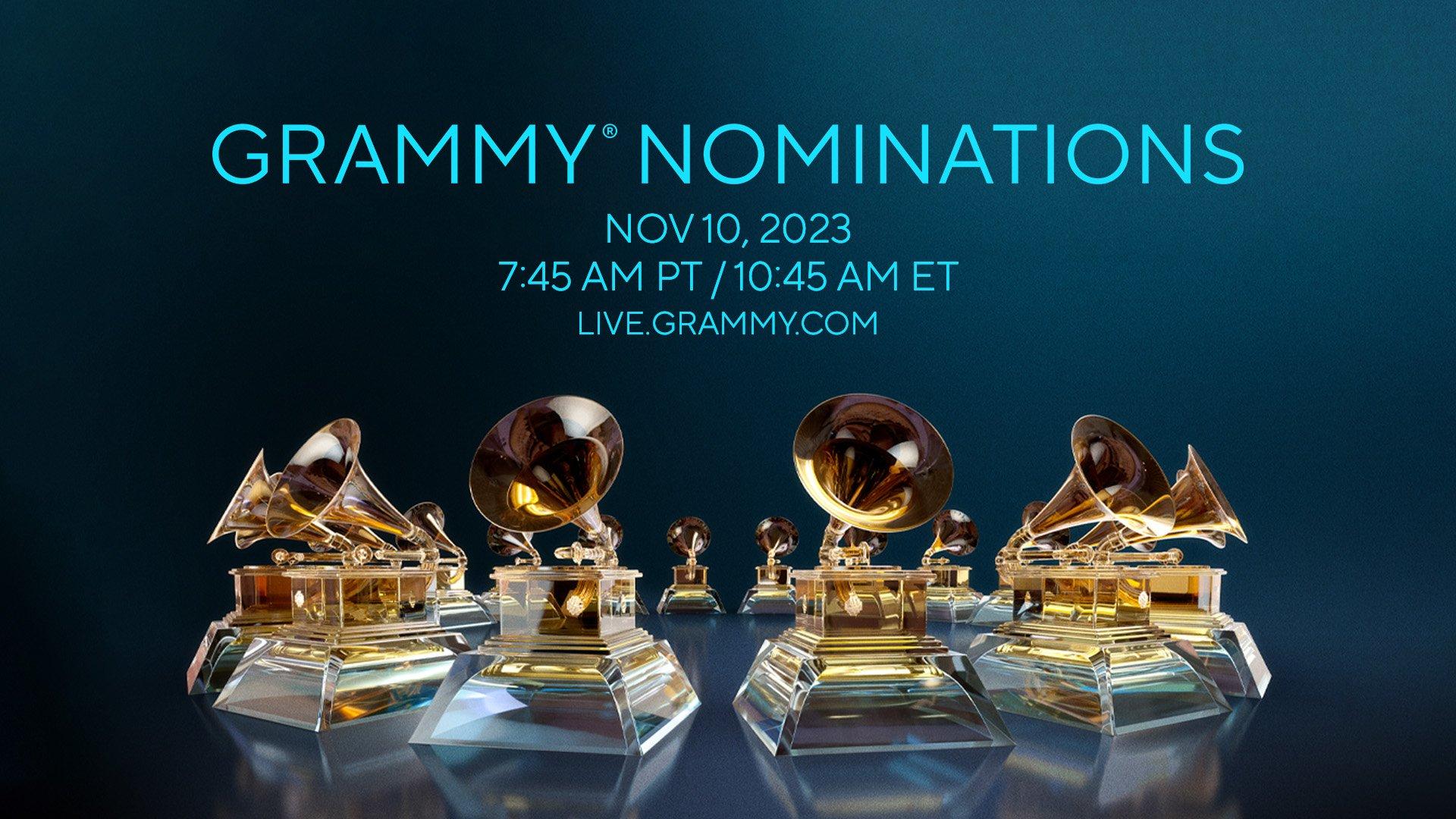 Nominations for the 2025 GRAMMYs will be announced Friday, Nov. 10