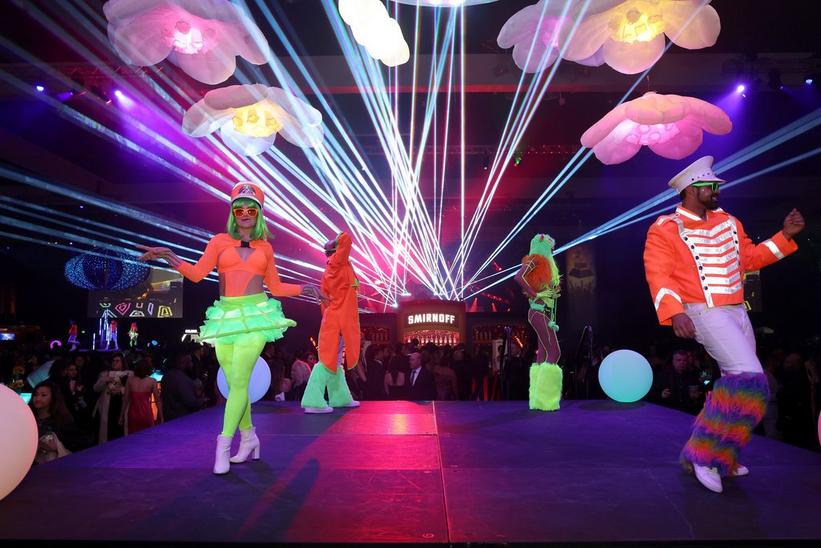 Danseurs d'après-fête des Grammys 2024