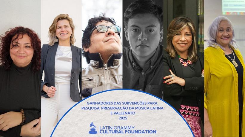 A Fundação Cultural Latin GRAMMY® Anuncia Os Ganhadores Do Seu Programa De Subvenções Para Pesquisa E Preservação Da Música Latina De 2025