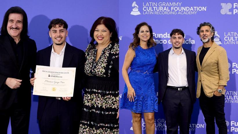 La Fundación Cultural Latin GRAMMY® Otorga La Beca Legado Paco De Lucía A Marcos Gago Pino 