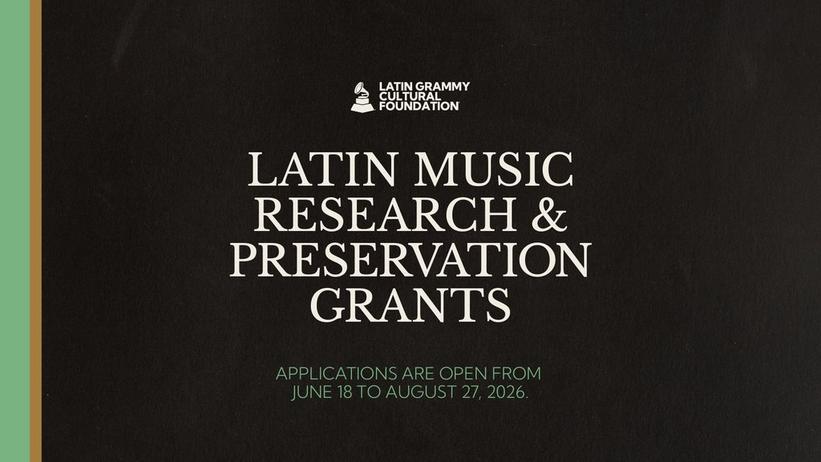 The Latin GRAMMY Cultural Foundation® Opens Applications For Its 2026 Latin Music Research And Preservation Grant Program