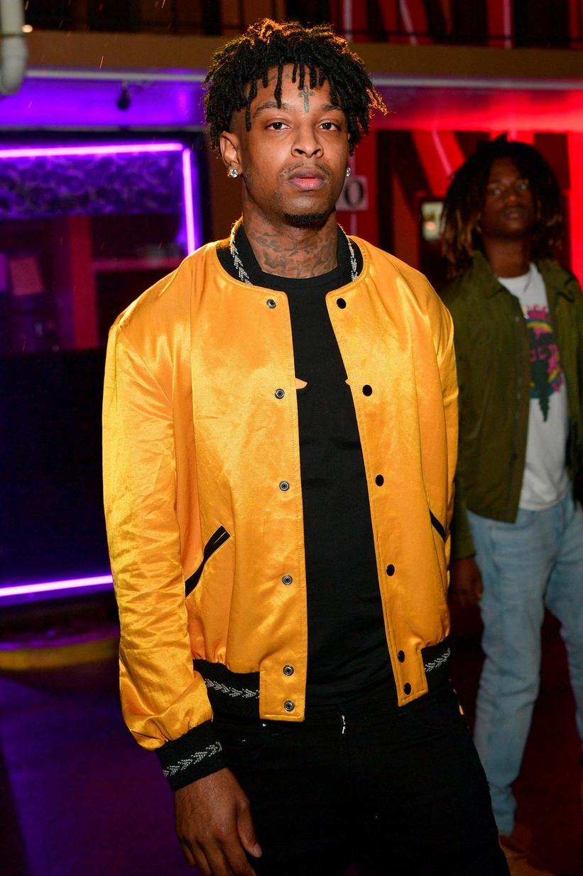 21 Savage Outfit from April 27, 2020, WHAT'S ON THE STAR?