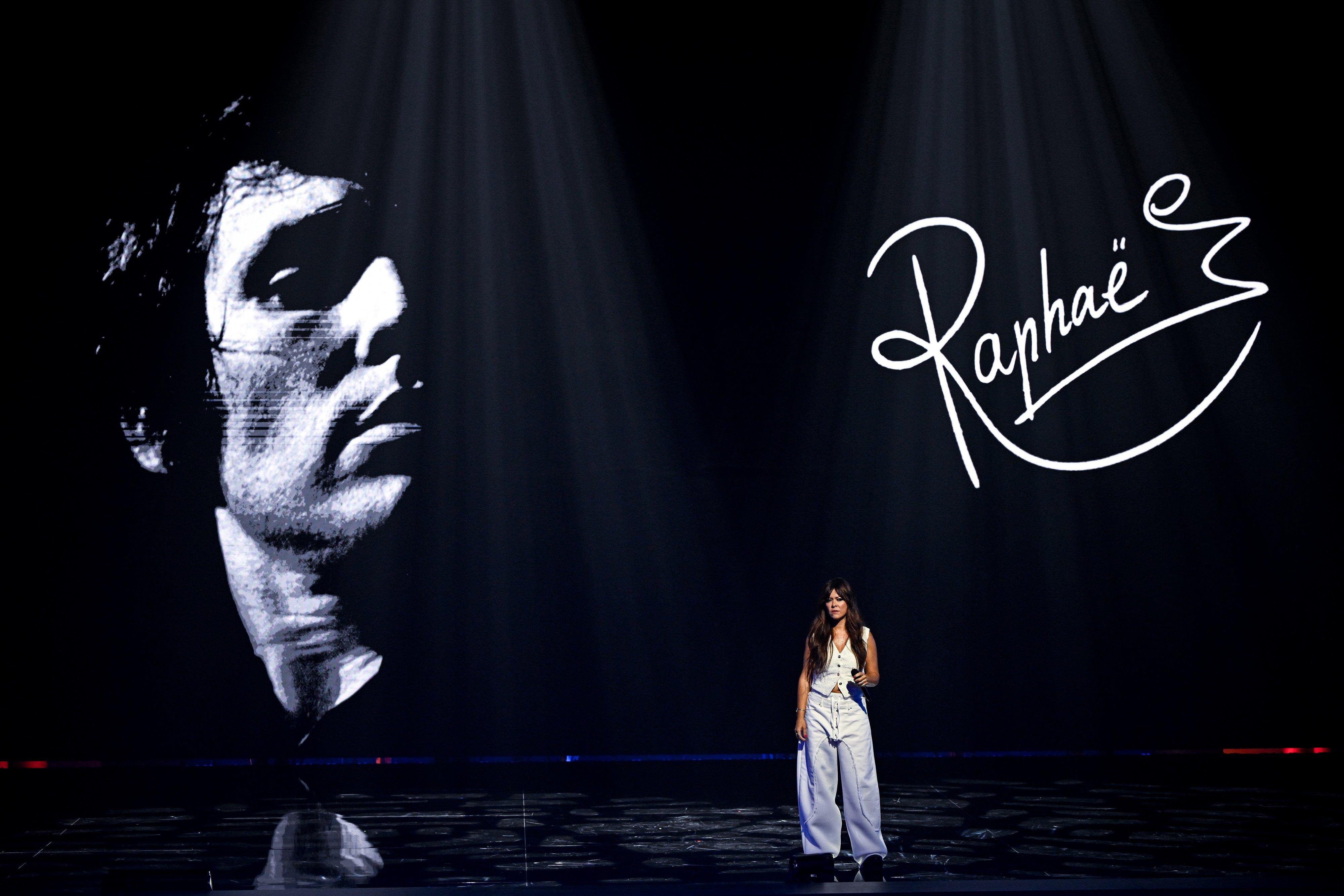 Vanesa Martín performs on stage during the Latin GRAMMY Celebra