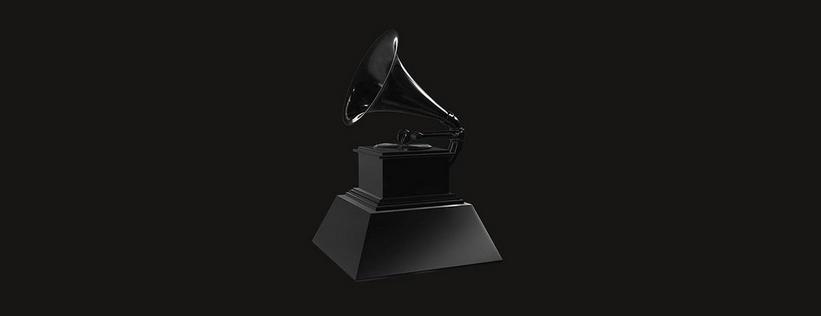 The iconic gramophone logo of the GRAMMY Awards