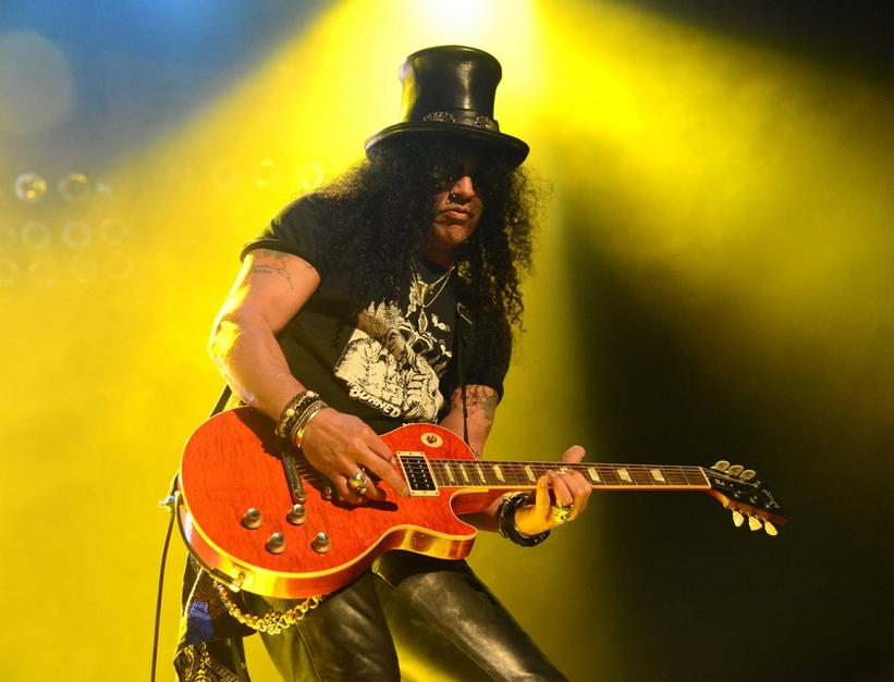 Slash Sets The World Ablaze