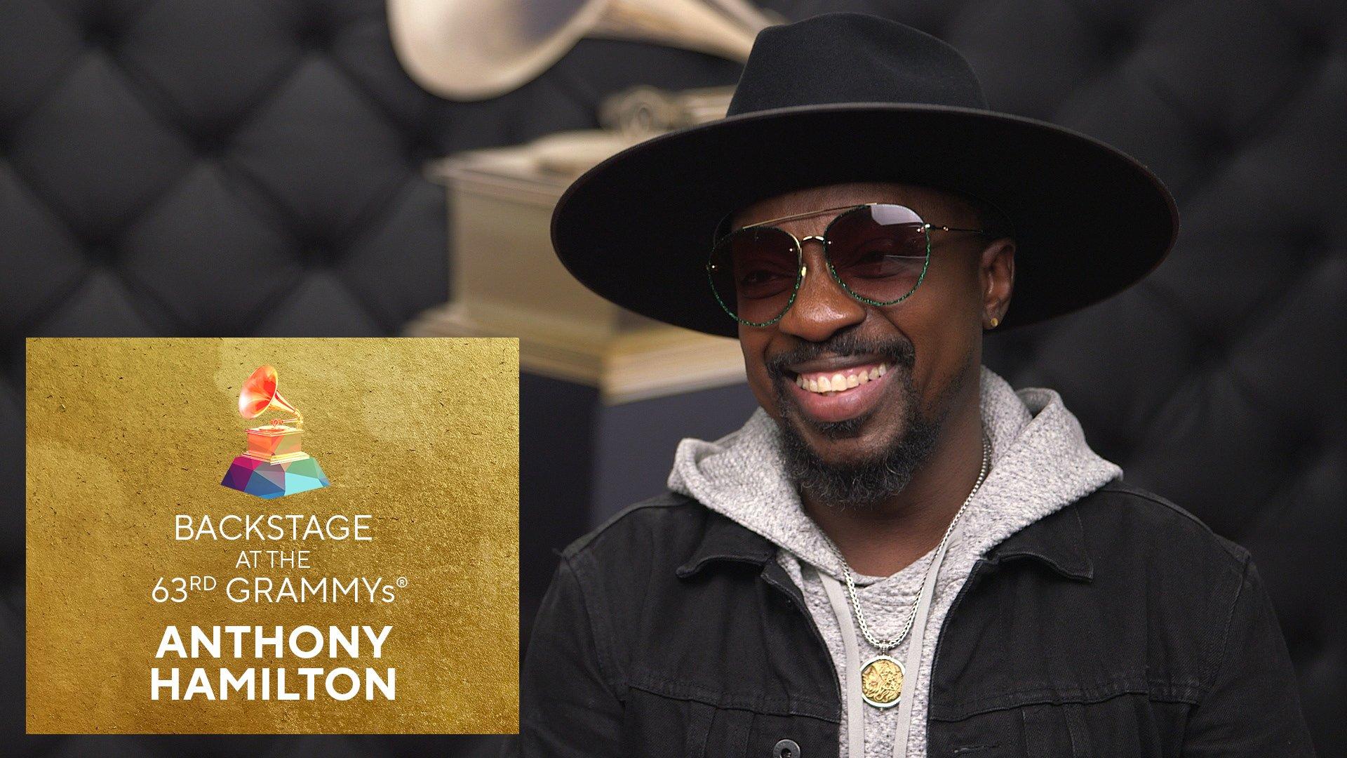 Anthony Hamilton Gets Real Backstage At GRAMMYs