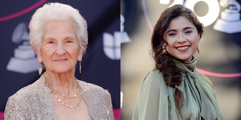 2022 Latin GRAMMYs Angela Alvarez & Silvana Estrada Tie For Latin