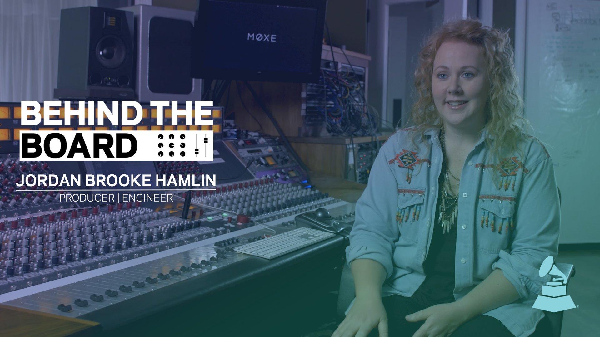 Behind The Board: Nashville Producer Jordan Brooke Hamlin Explains Why She  Leads With 