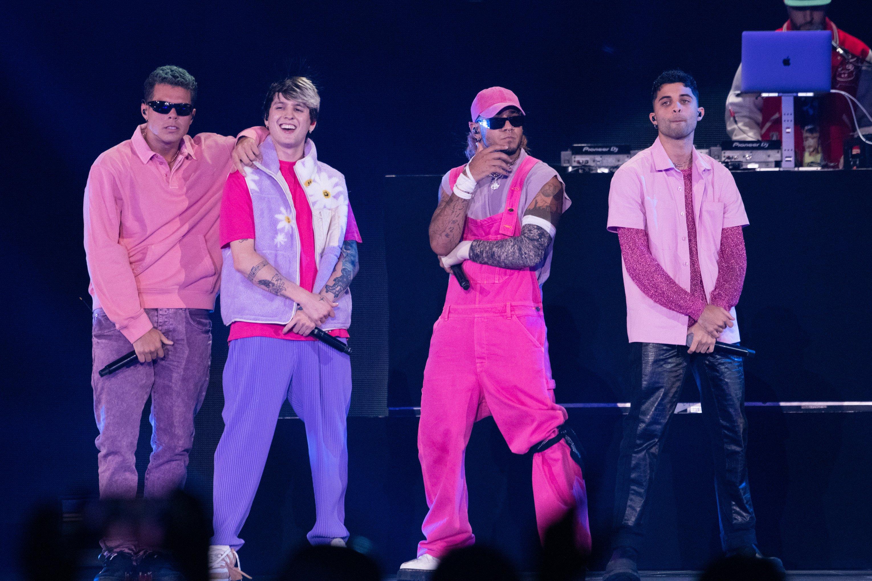 CNCO performing in 2022