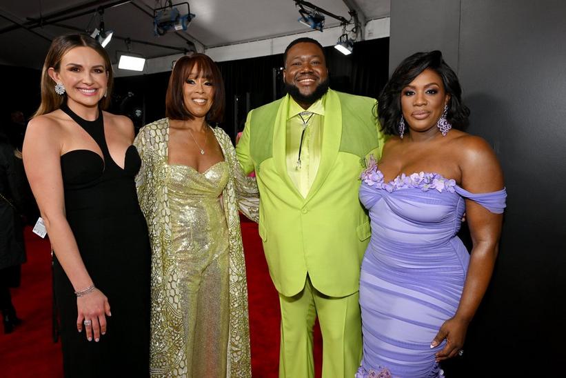Carly Pearce Gayle King War and Treaty at 2024 GRAMMYs