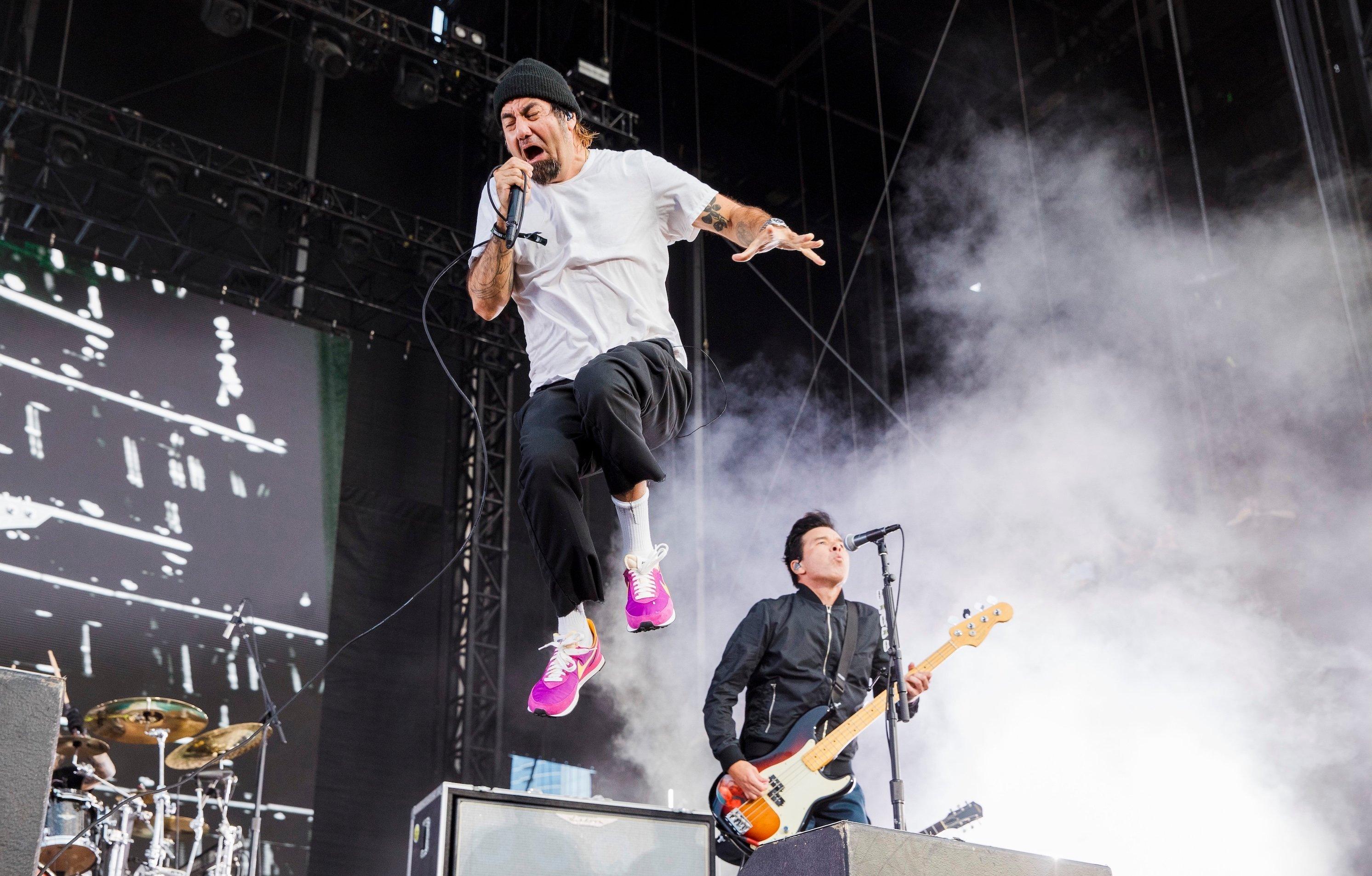 Deftones performing in 2024