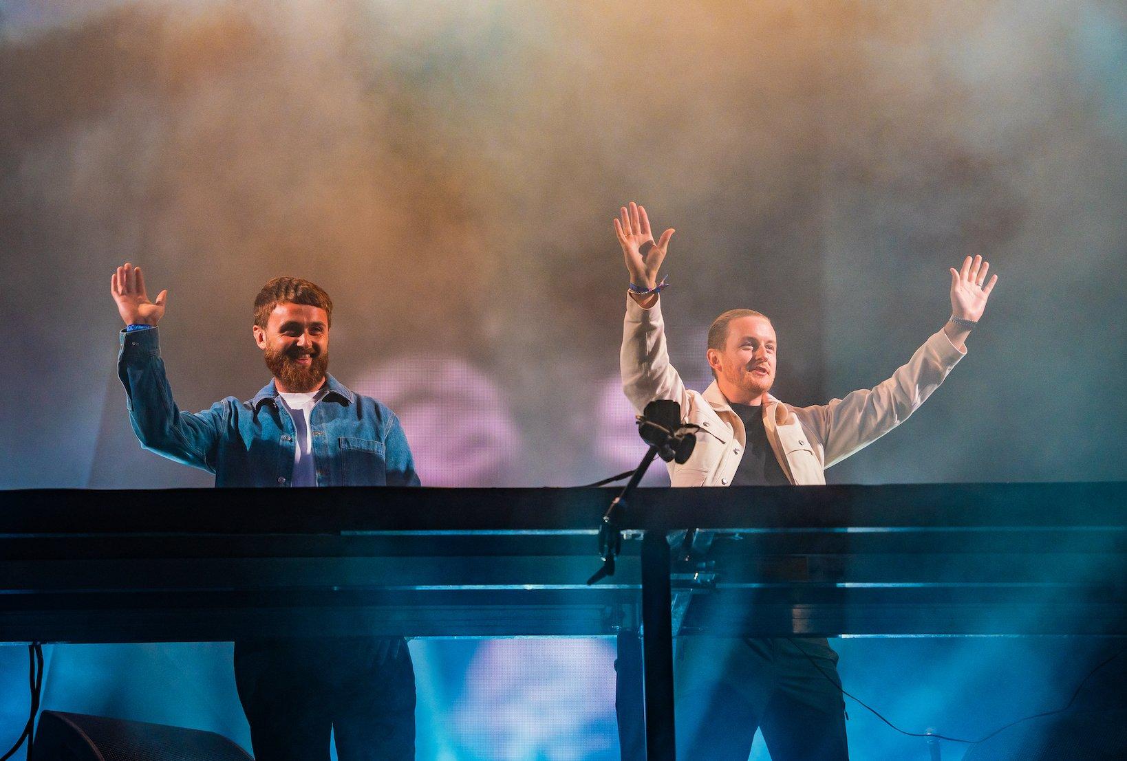 Disclosure performing at Ruisrock 2024