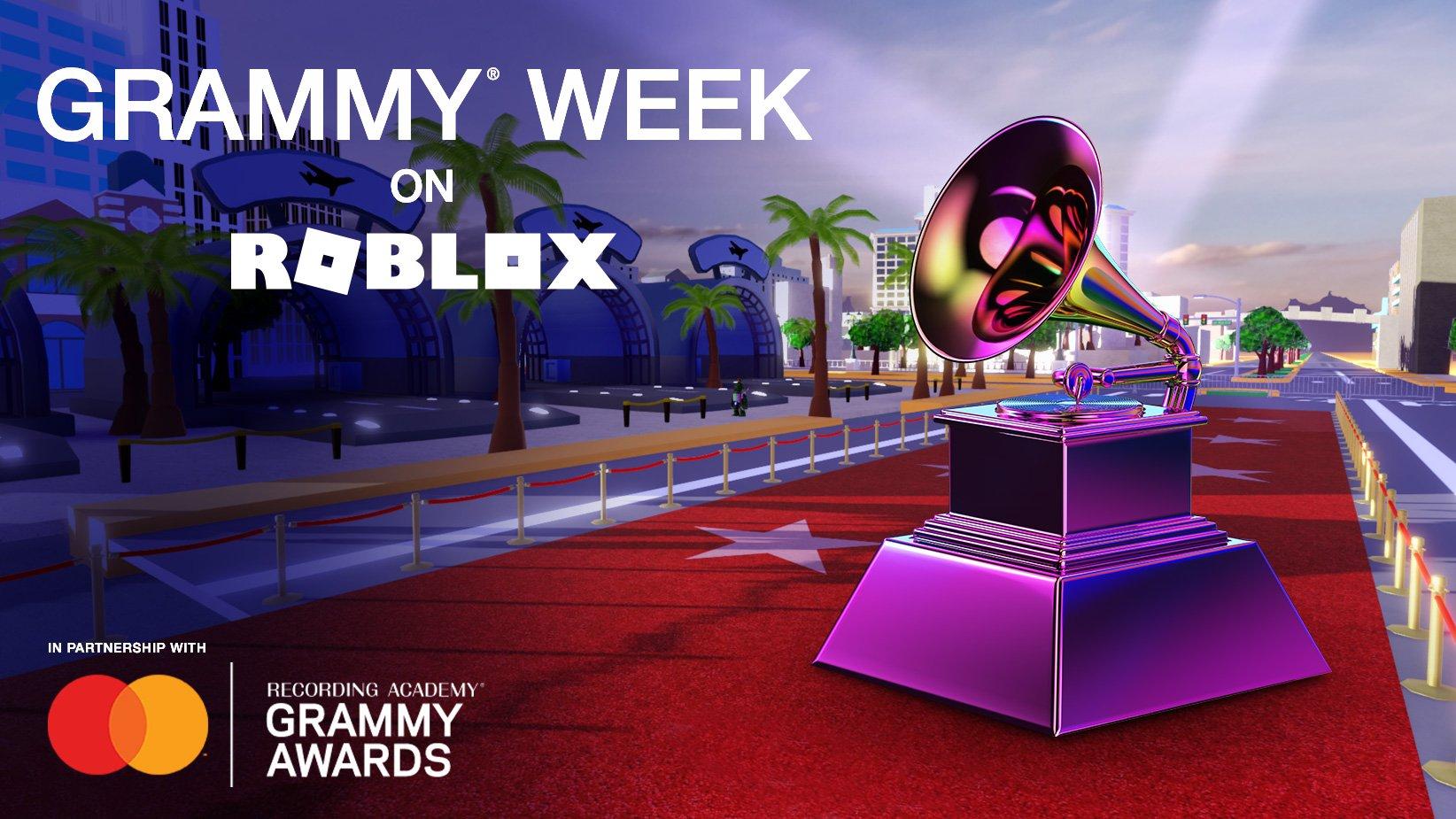 GRAMMY Week On Roblox graphic
