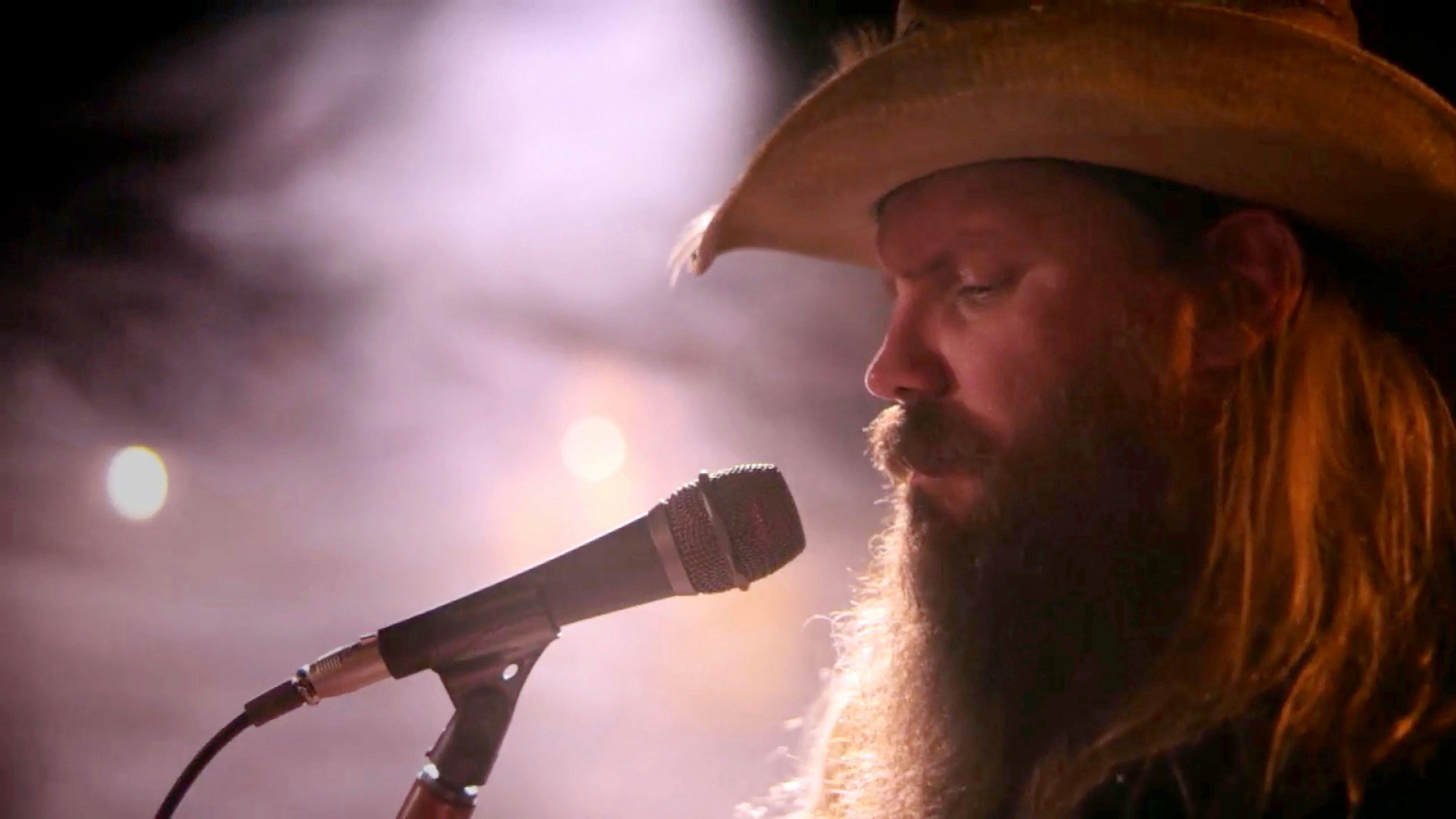 Chris Stapleton performs during A Grammy Salute To The Sounds of Change.