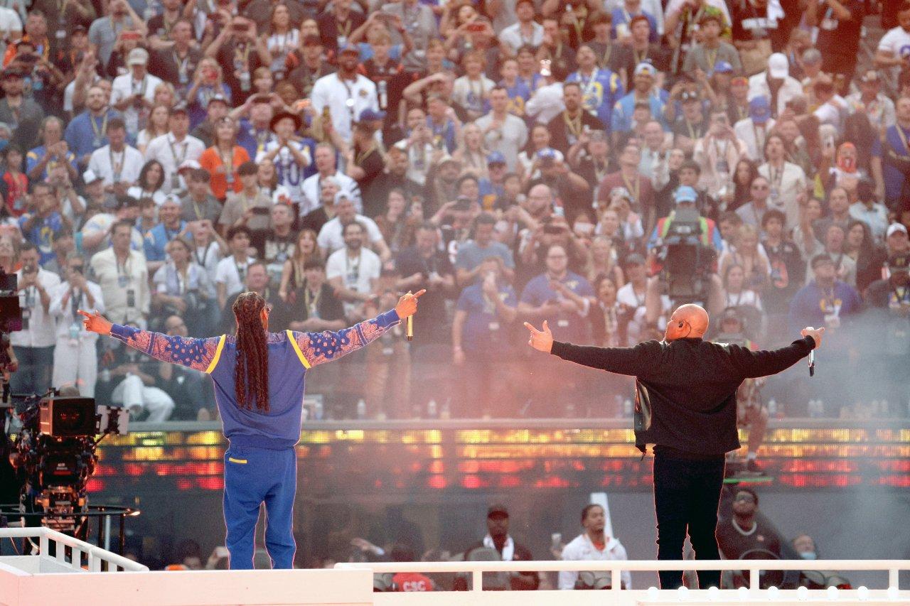 Super Bowl halftime show brought all the hip-hop heat