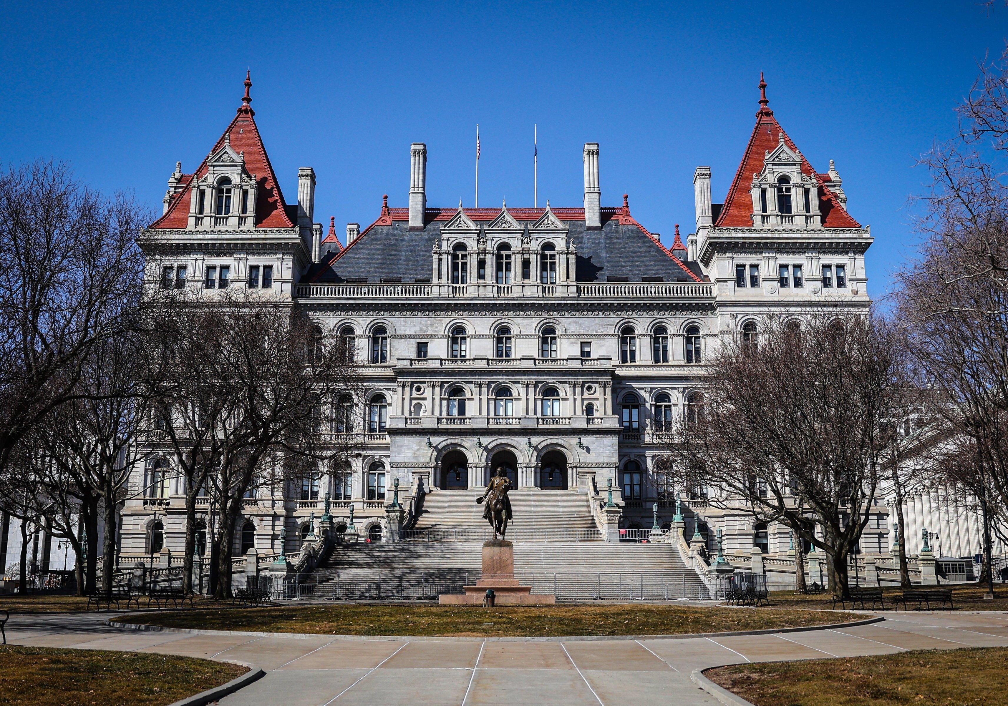 State Capital Building in Albany, New York