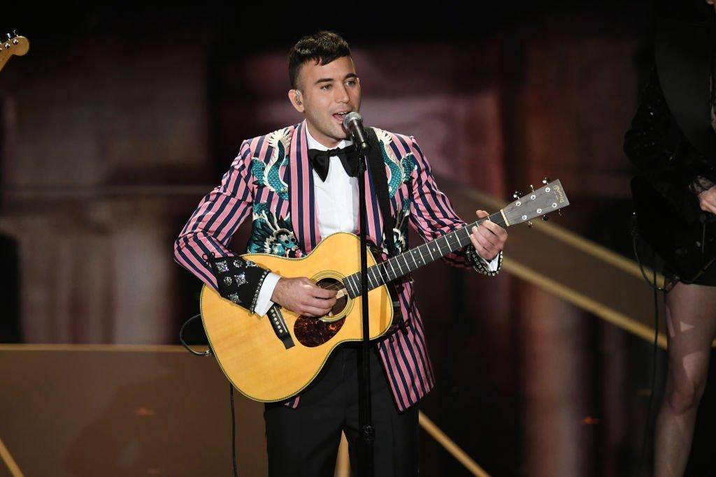 Sufjan Stevens performs during the 90th Annual Academy Awards
