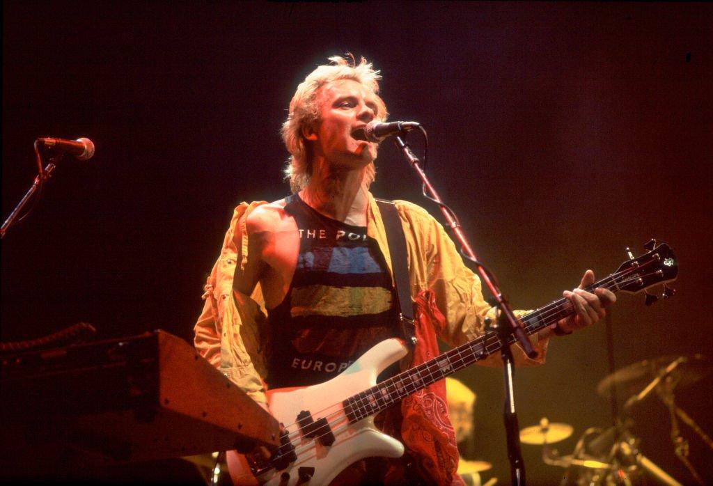 The Police perform live 1994