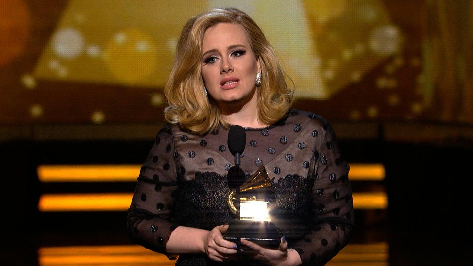 GRAMMY Rewind Adele Urges That Beyoncé's "Monumental" 'Lemonade