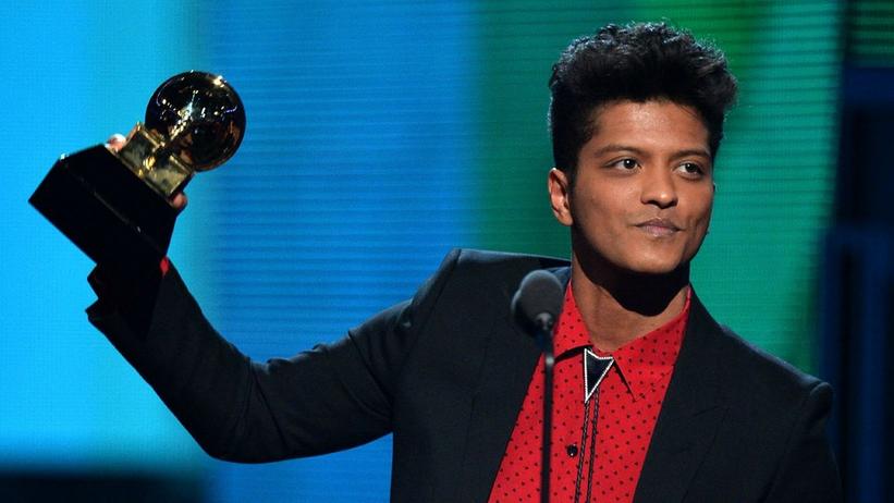 GRAMMY Rewind: Bruno Mars Dedicates His Best Pop Vocal Album GRAMMY To His Late Mother In 2014