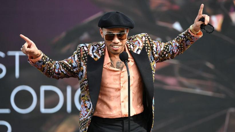 GRAMMY Rewind: Anderson .Paak Urges "Every Human" To Use Their Voice Upon Winning A GRAMMY For Best Melodic Rap Performance In 2021