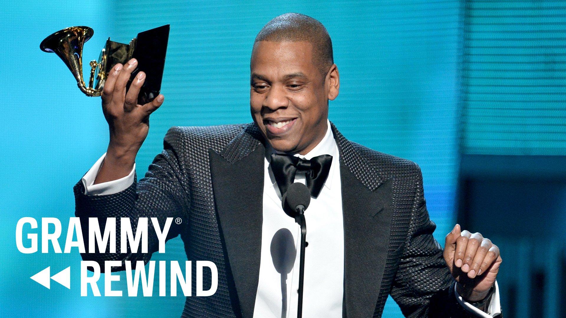 Watch Jay-Z's Sweet Message For Blue Ivy At The 2014 GRAMMYs | GRAMMY Rewind