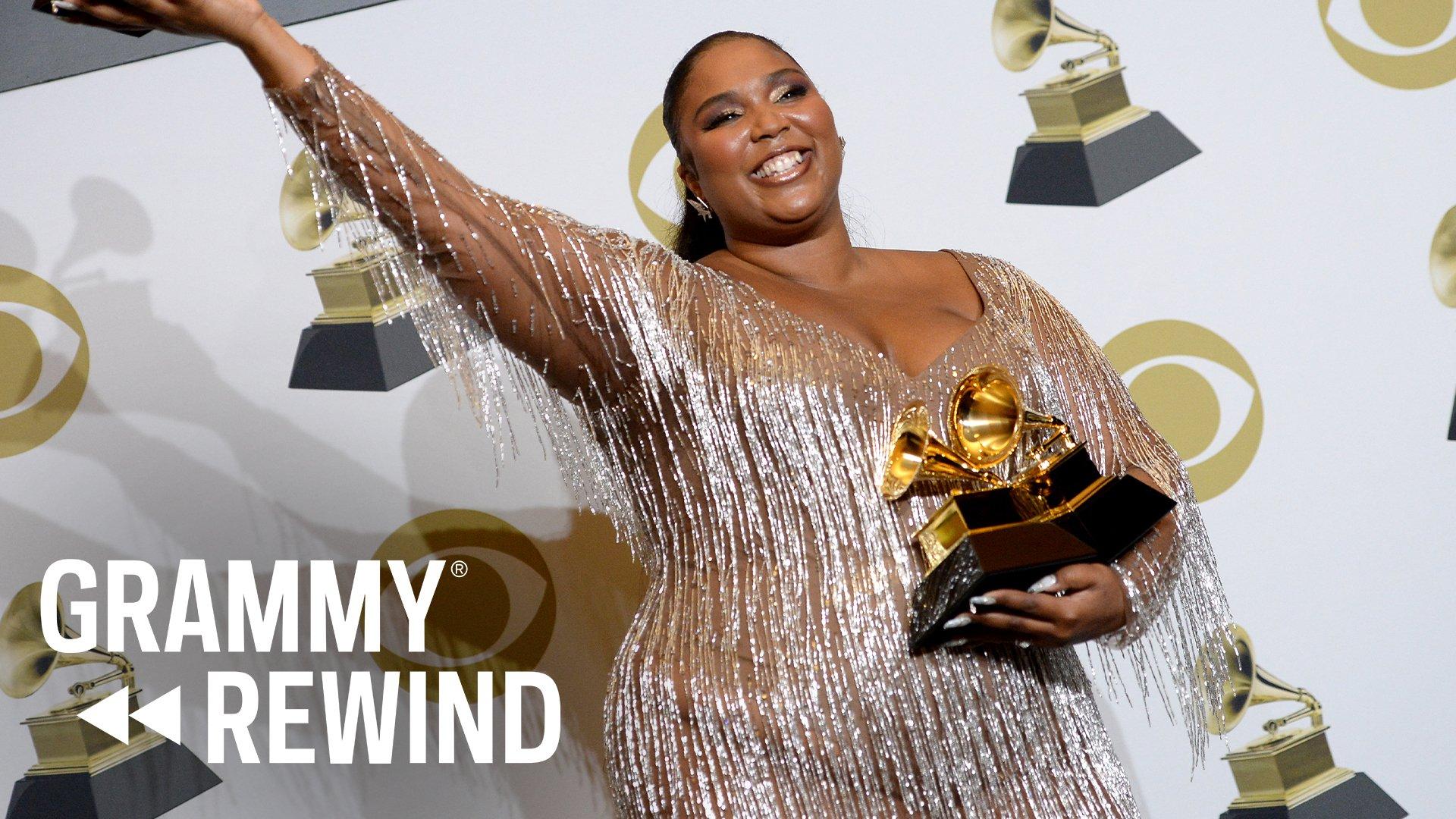 Watch Lizzo Win A GRAMMY For "Truth Hurts" In 2020
