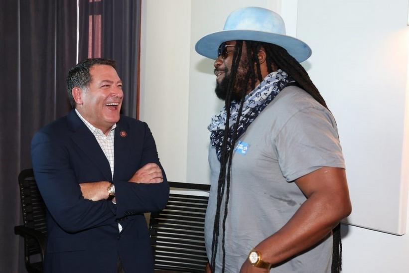 Rep. Green and Gramps Morgan