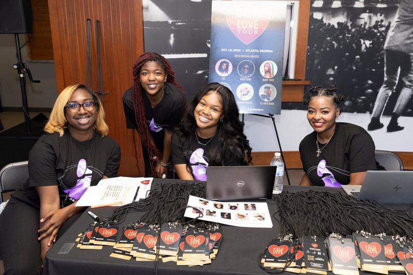 Photo of GRAMMY U representatives