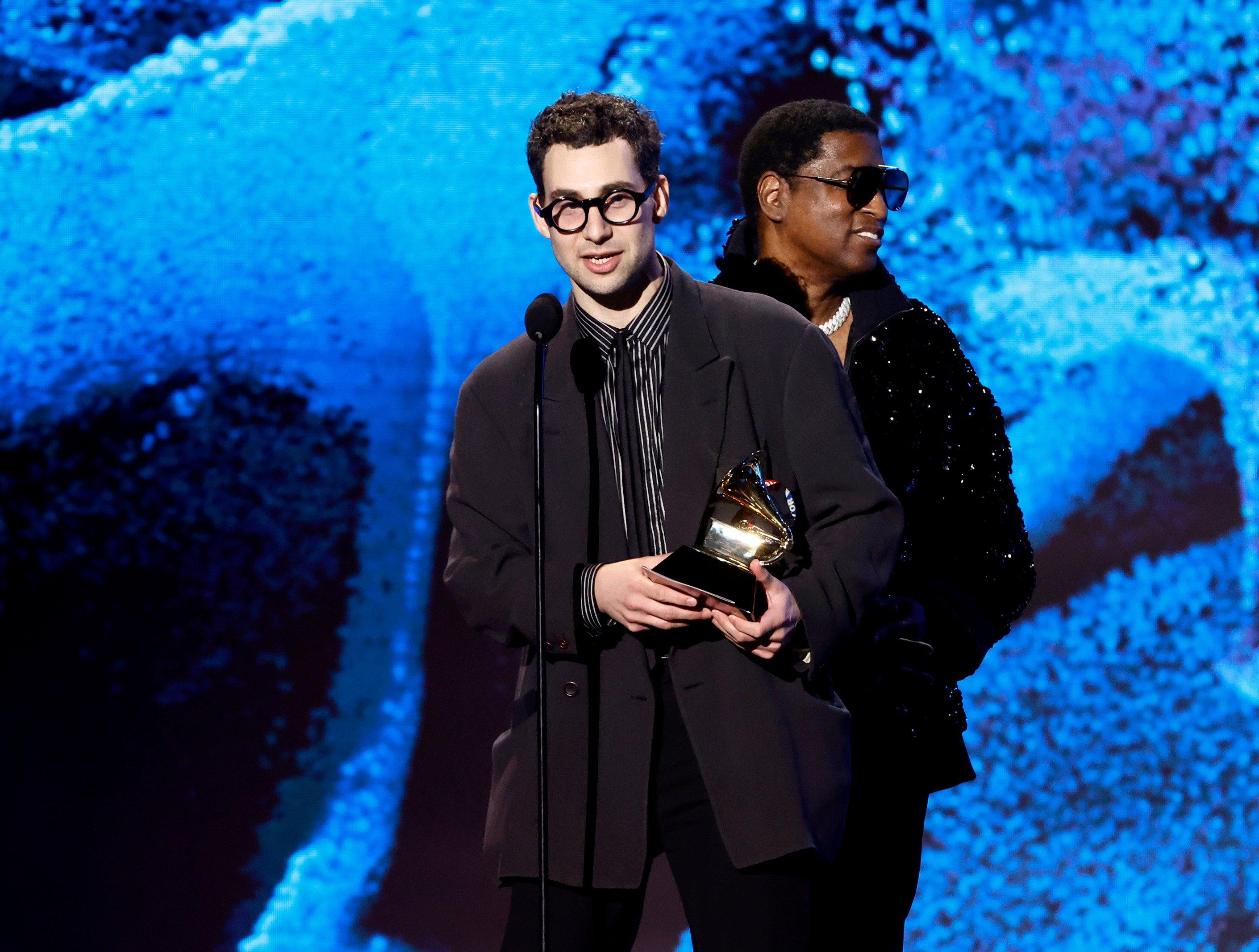 it's blue, the feeling I've got — TAYLOR SWIFT and JACK ANTONOFF perform  GETAWAY CAR