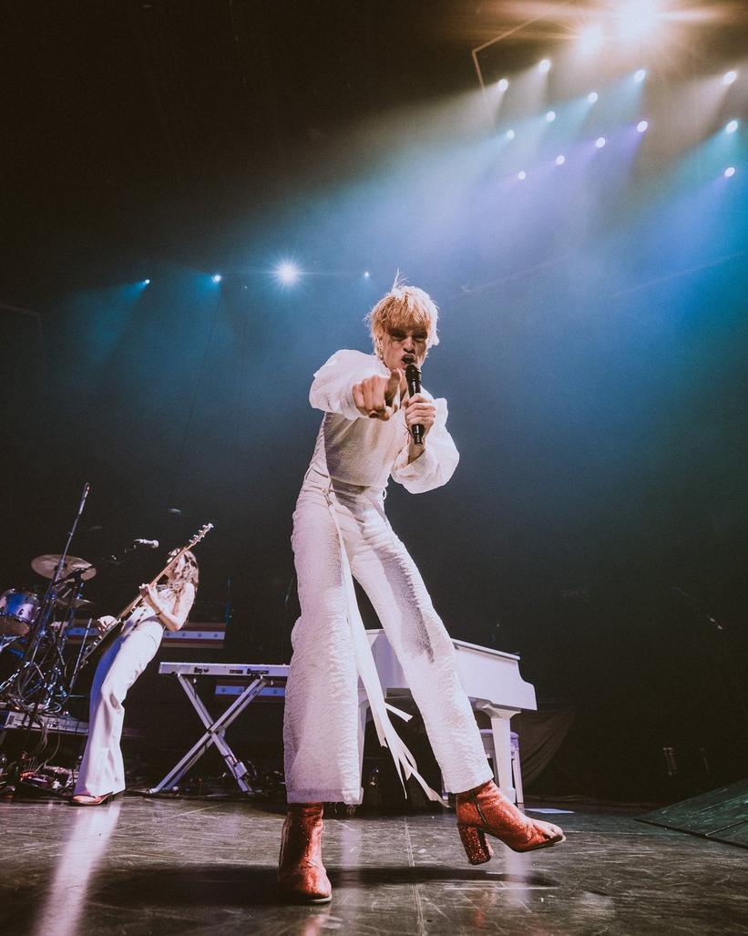 Jake Wesley Rogers performing in LA