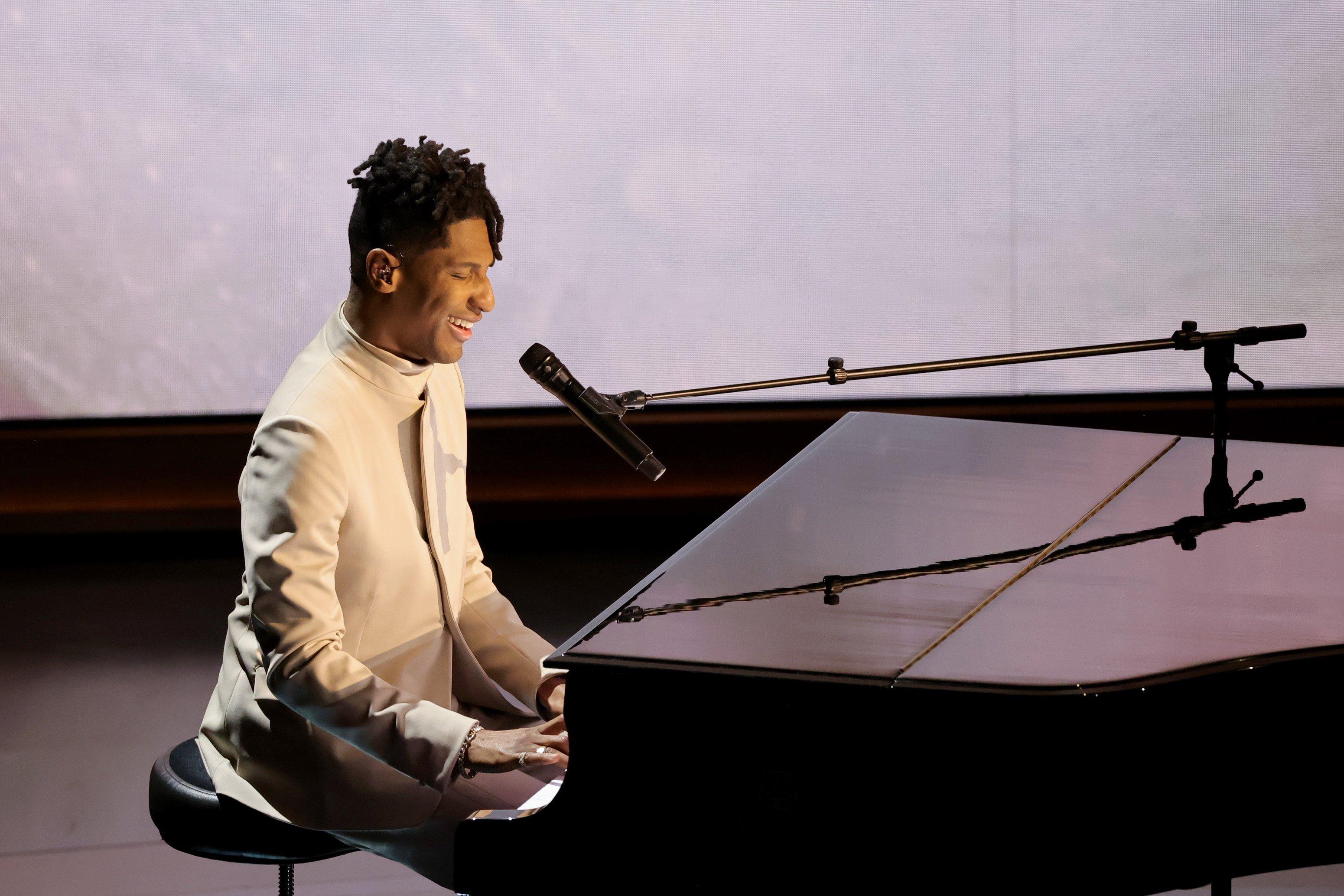 2024 Oscars: Watch Jon Batiste Perform A Poignant Rendition Of "It