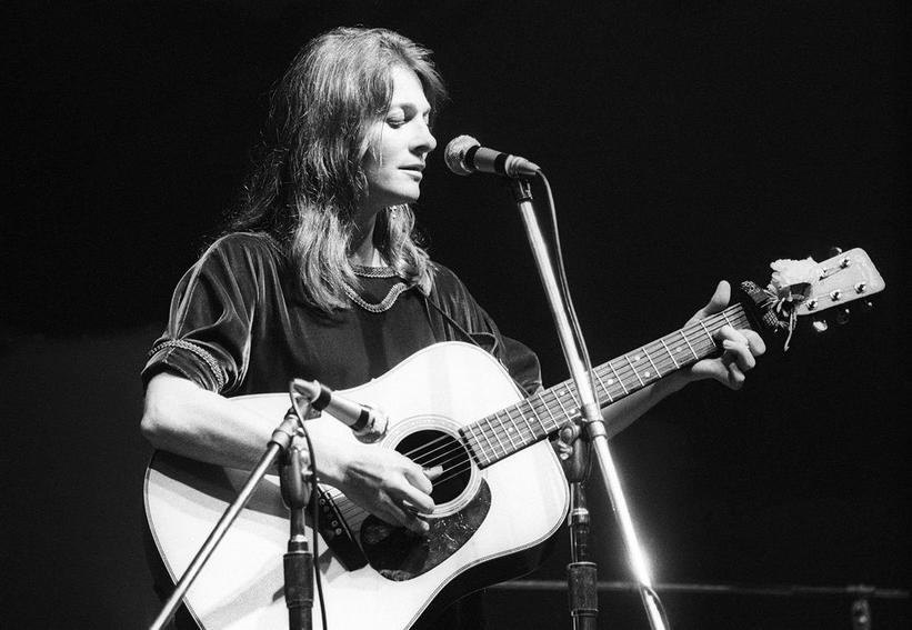 Judy Collins performs at the Newport Folk Festival