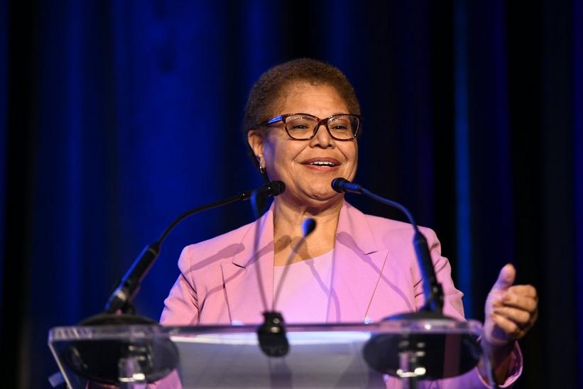 Inside The 2023 Entertainment Law Initiative GRAMMY Week Event mayor karen bass