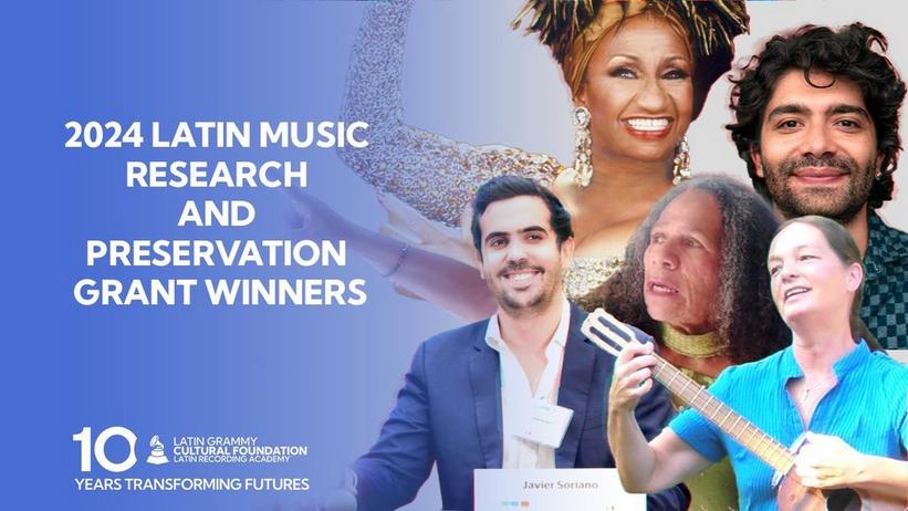 The Latin GRAMMY Cultural Foundation® Announces Winners Of Its Latin Music Research And Preservation Grant Program