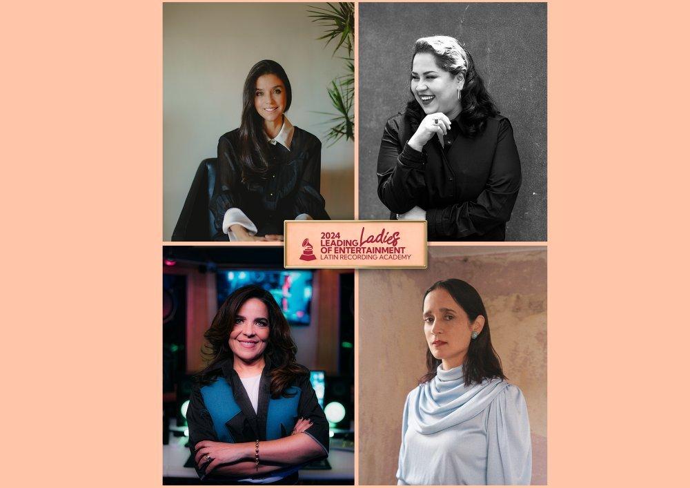 La Academia Latina de la Grabación® anuncia a Viver Quintana, Diana Rodríguez, Ana Rosa Santiago y Julieta Venegas como Mujeres Líderes del Entretenimiento 2024