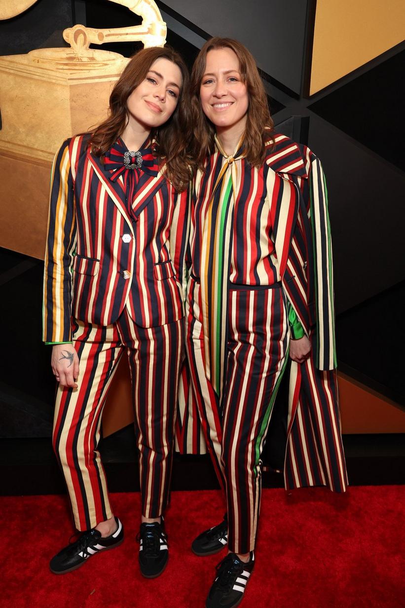 Larkin Poe 2024 GRAMMYs red carpet