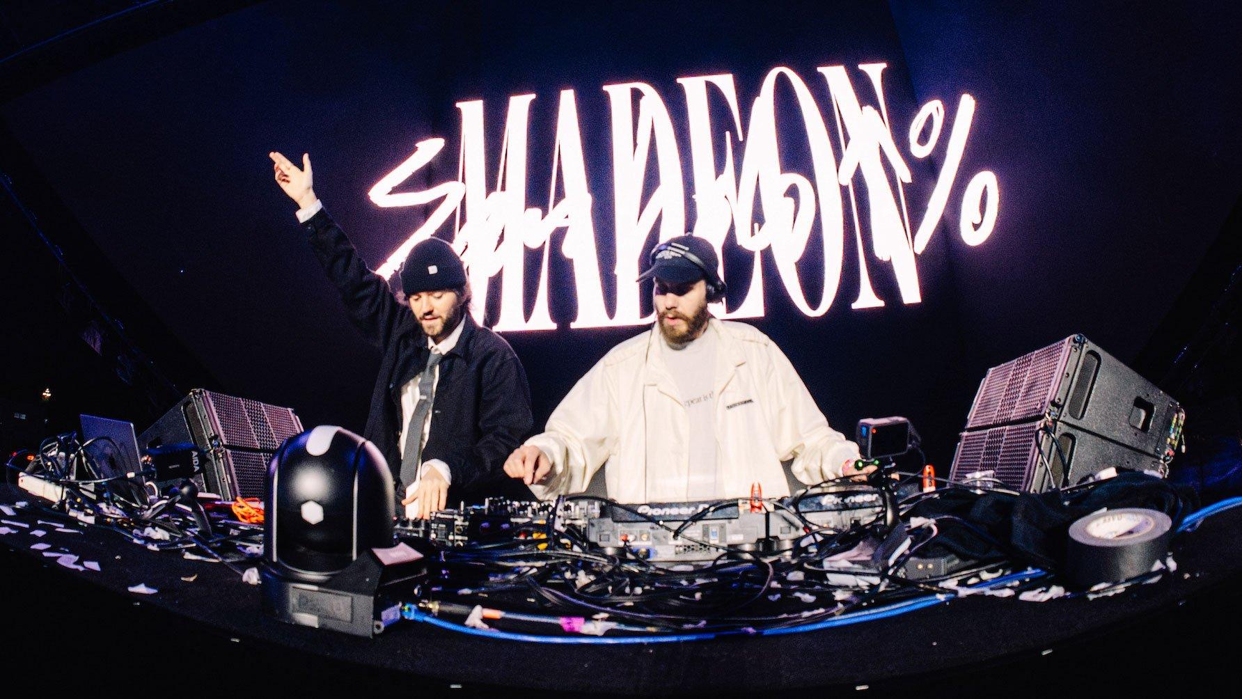 Madeon & San Holo performing in 2023