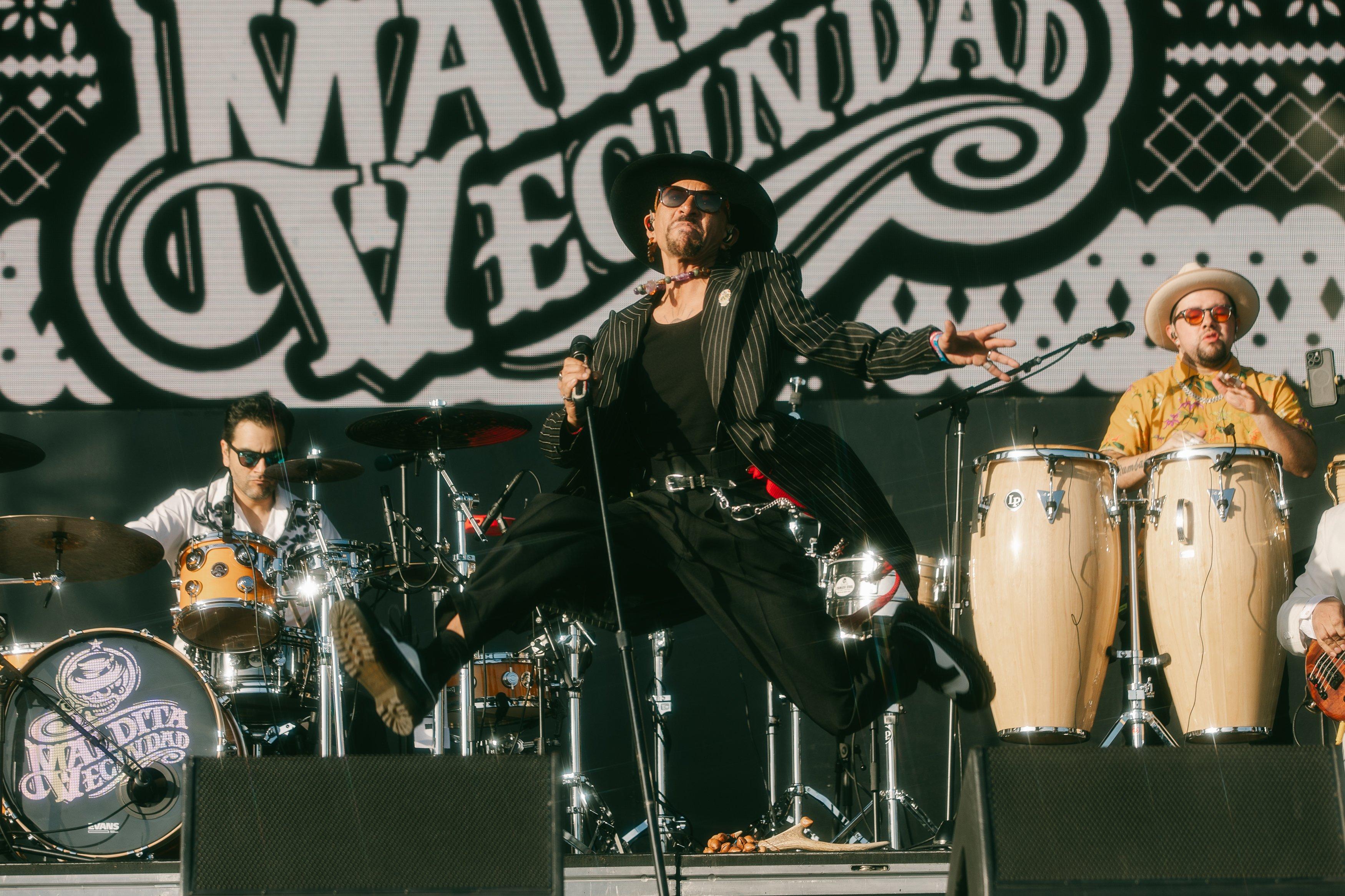 Maldita Vecindad perform at L.A.'s Besame Mucho Fest