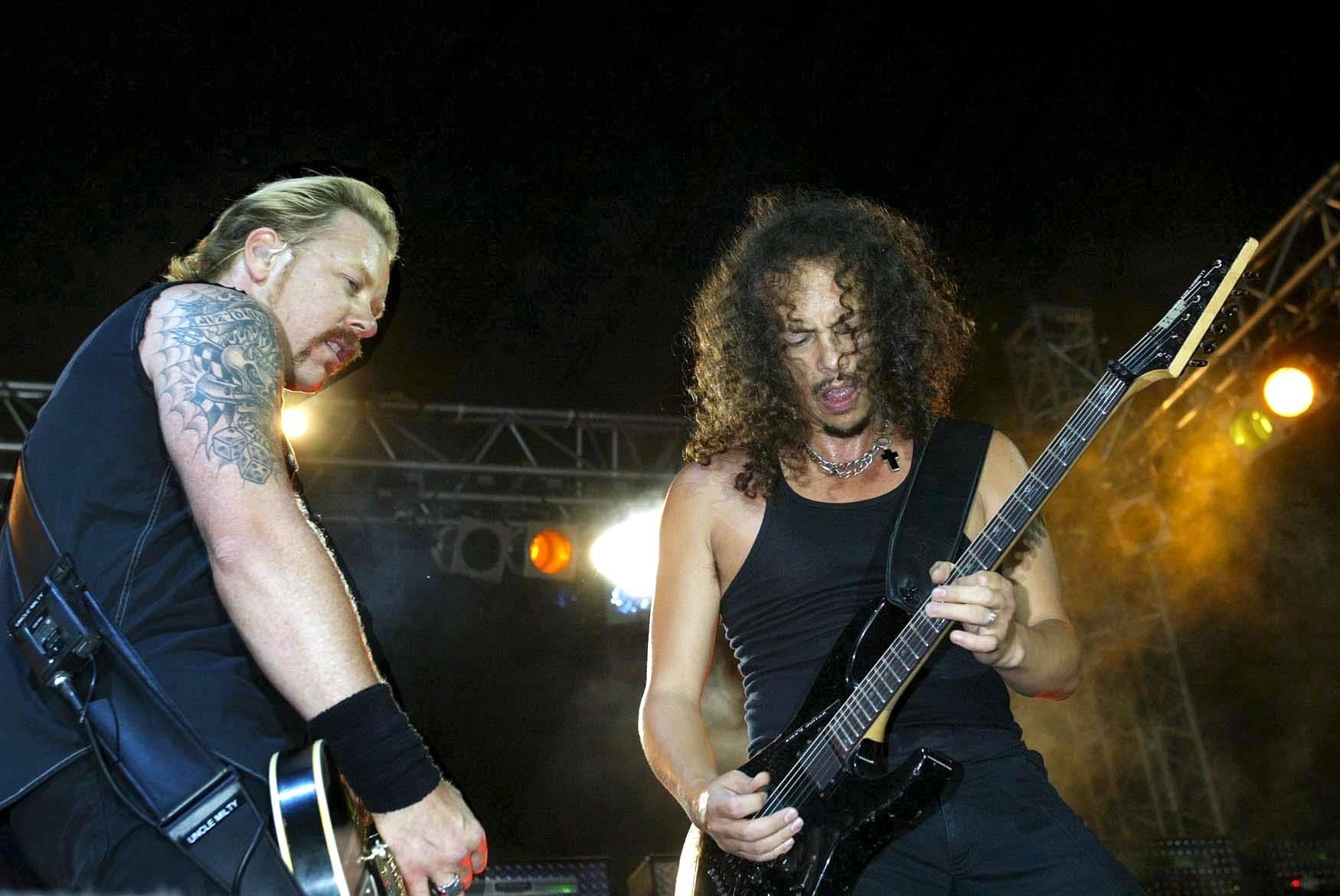 Metallica - Live 2003 - James Hetfield - Kirk Hammett