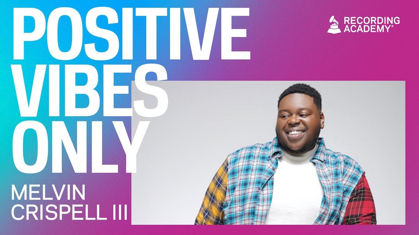 Watch Melvin Crispell III's Joyful Acoustic Performance Of "God Is" Positive Vibes Only